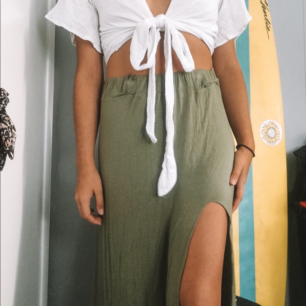 Side Slit Skirt